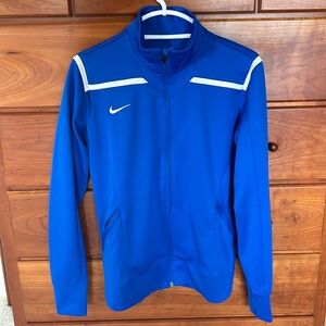 Blue Nike zip up jacket